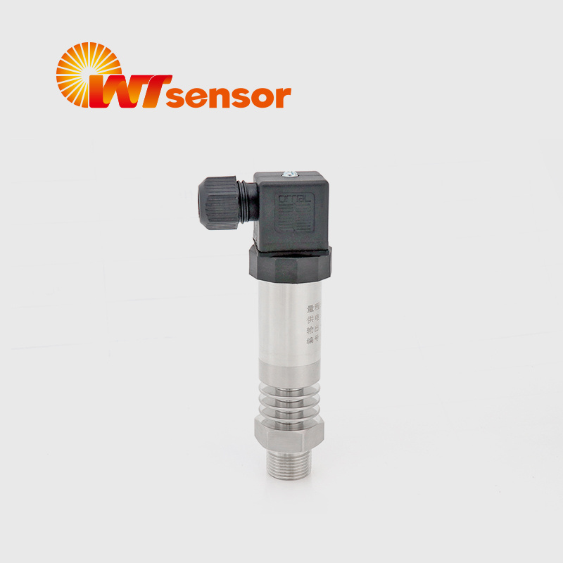 WTsensor Industrial PCM300T water oil liquid gas pipeline flush diaphragm 1-5V high temperature pressure transmitter