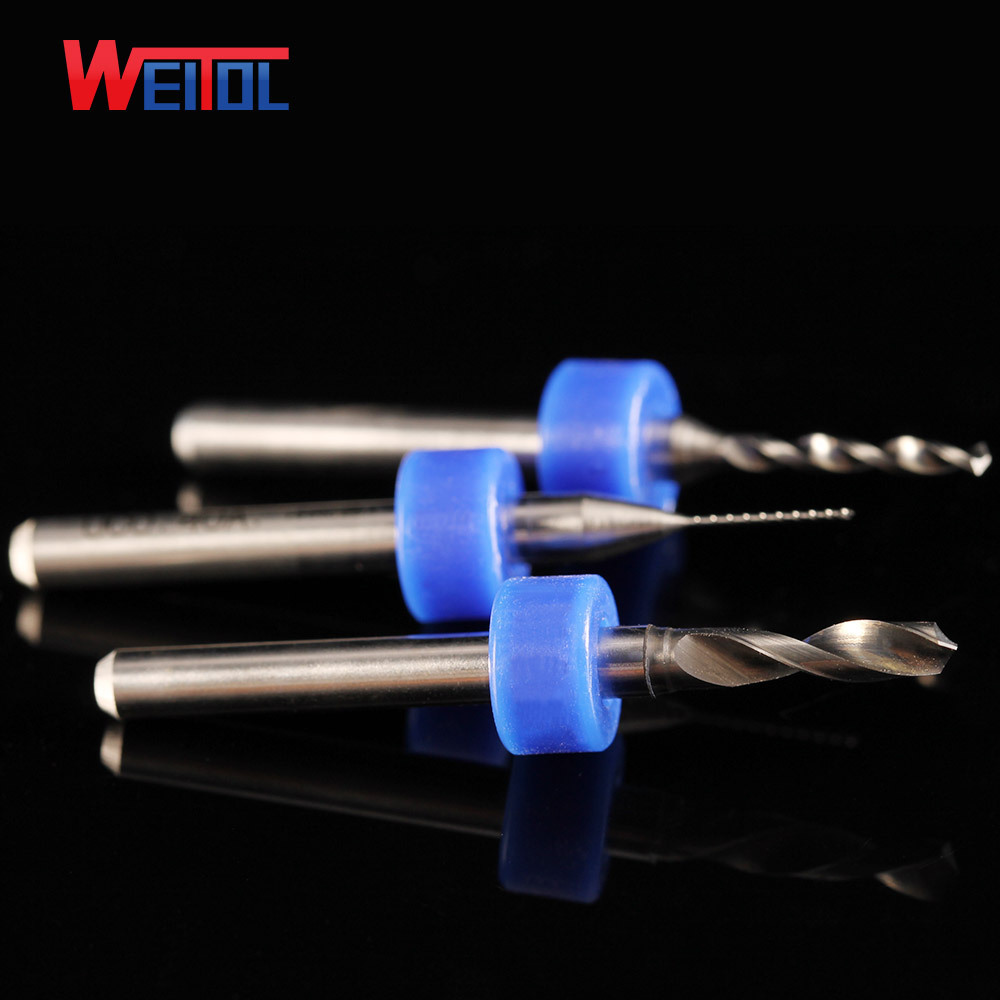 hot sell titanium coating pcb drill bit for aluminum plant/ Carbide CNC Router Bits