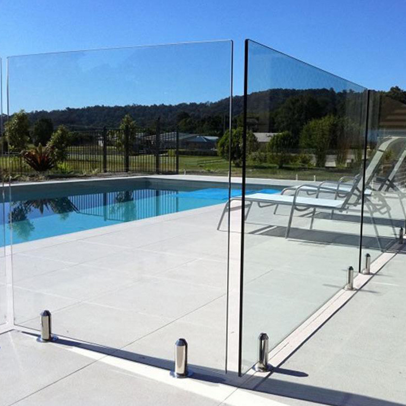 new terrace stainless steel frameless glass railing baluster systems design