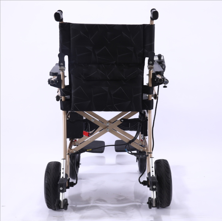 Fashion design electric wheelchair with electric wheelchair conversion kit