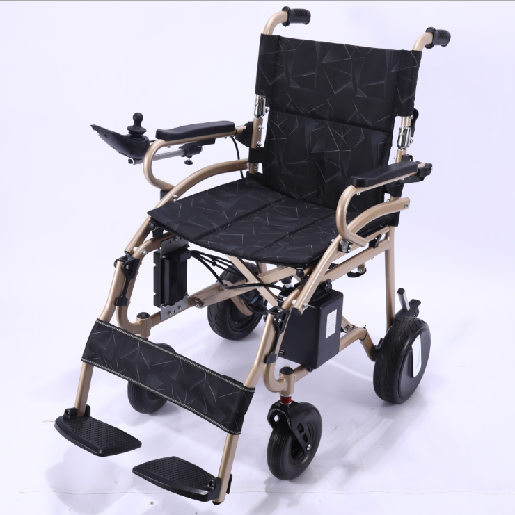 Fashion design electric wheelchair with electric wheelchair conversion kit