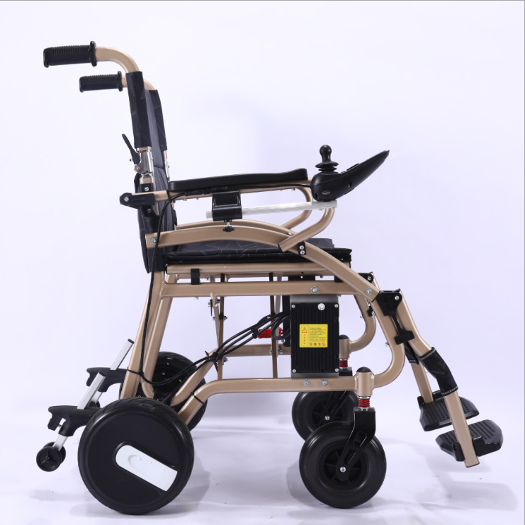 Fashion design electric wheelchair with electric wheelchair conversion kit