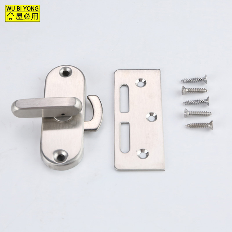 304 Stainless Steel door latch,  hook bolt for sliding door