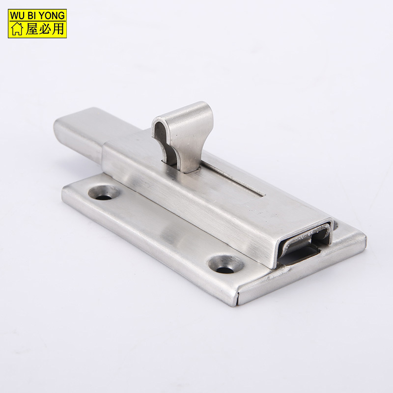 Stainless steel door bolt, door latch, square latch