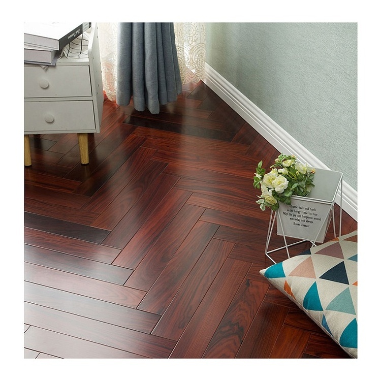 Larch engineer european oak waterproof hardwood flooring herringbone multi-layer engineered wood floor