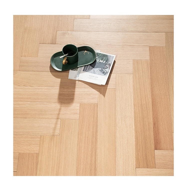 Wooden parquet oak waterproof birch hand scraped hardwood flooring herringbone engineered wood floor