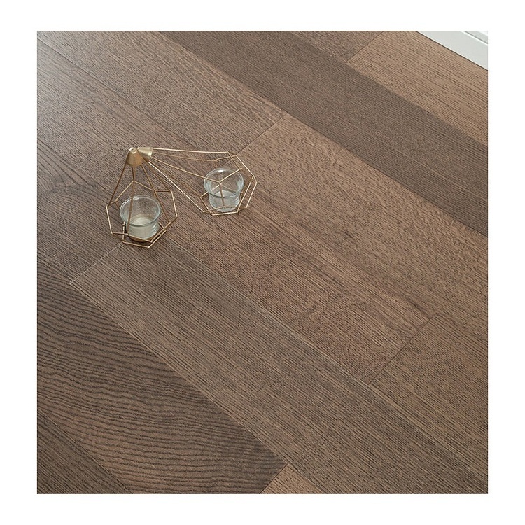 Hardwood vinyl hand scraped engineer oak white prefinished hickory flooring multi-layer engineered wood floor