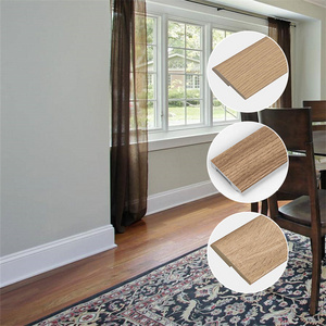 Wood Grain Color Inside Corner Self-adhesive Flexible Caulk And Trim Molding For Door Frame Bathroom Gap Decorations