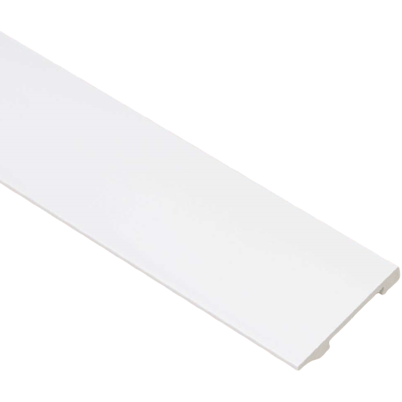 OEM Factory Flooring White Ps Waterproof Easy Install Baseboard Skirting Board With Moulding