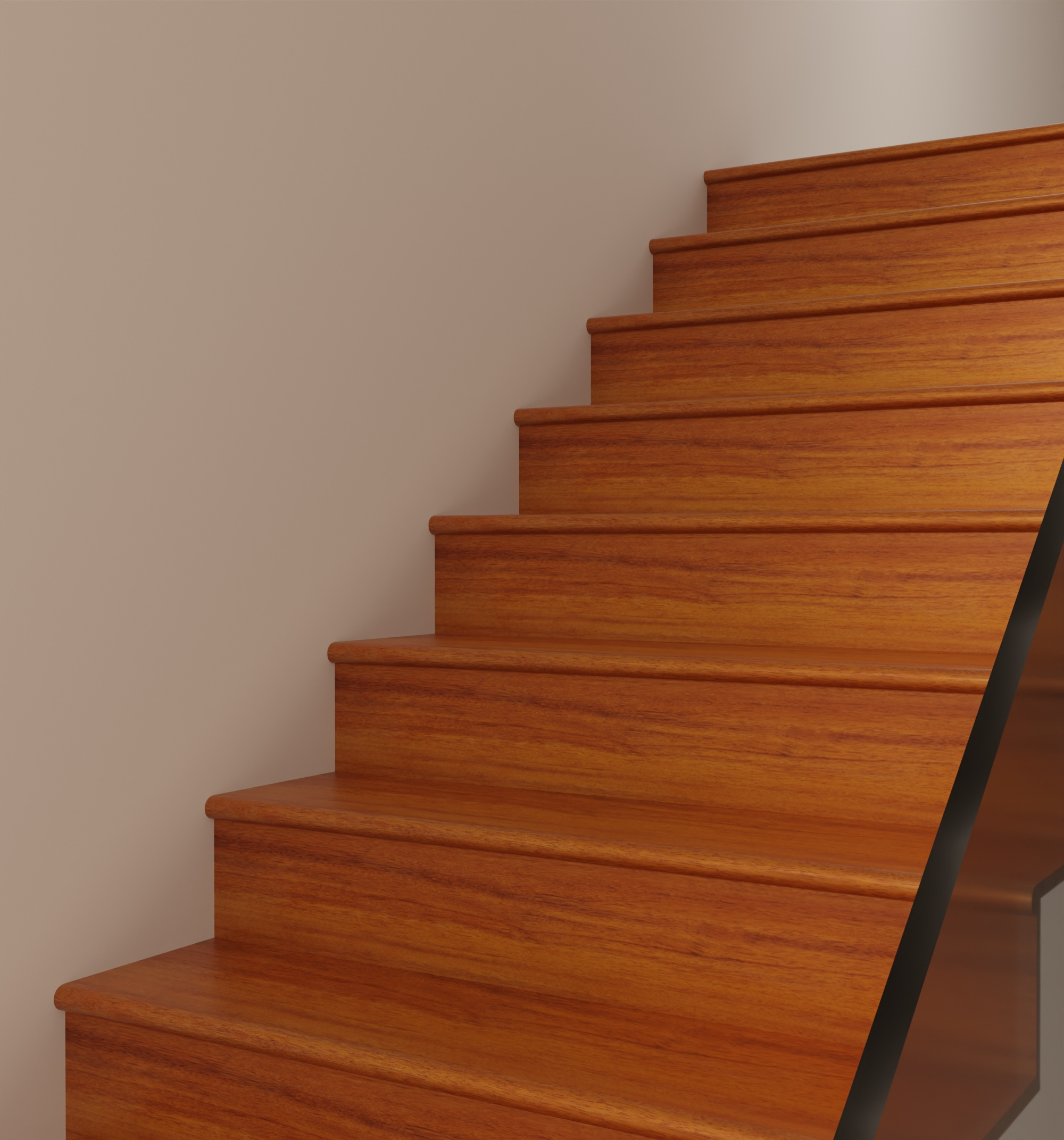 Cheap Non-slip Stair Treads Wooden Steps Indoor Safety Staircase Step Treads Anti Slip Stair