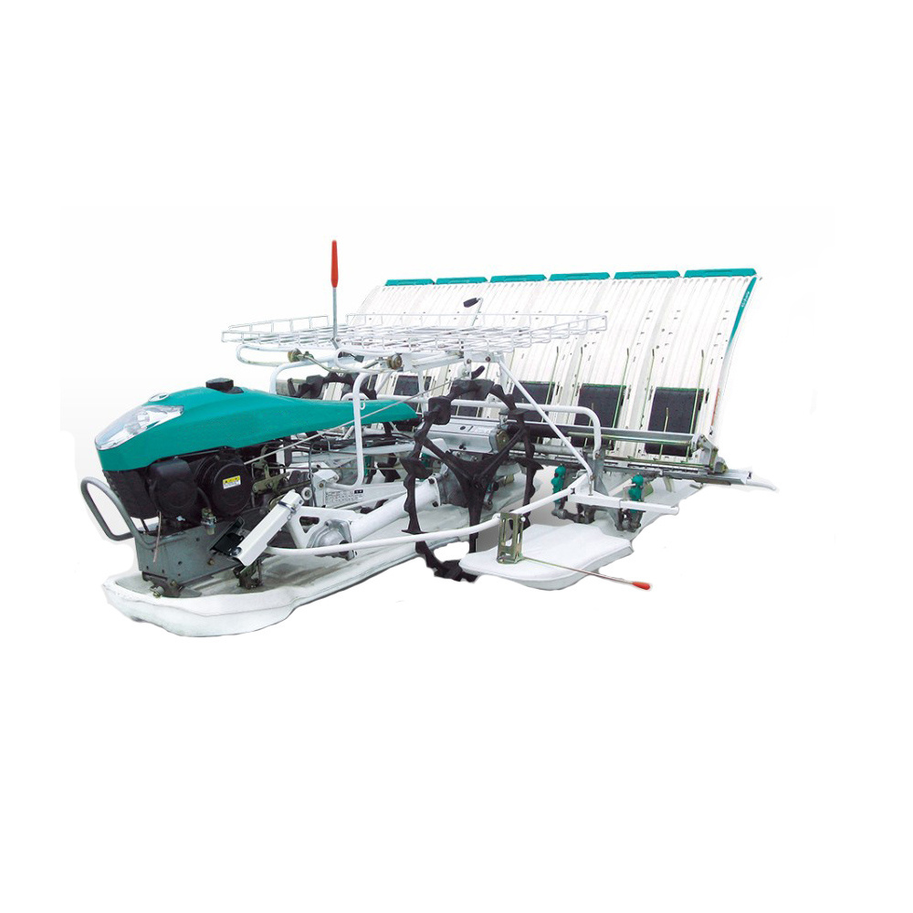 Factory Supply Walk Behind Rice Paddy Seed Transplanter Planting Machine