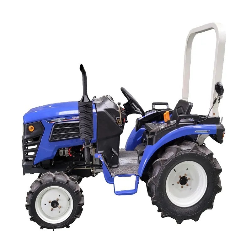 Cheap Small Mini 4X4 Mini 25Hp Traktor 4X4 Farm 4Wd Compact Tractor Tracteur Agricole Wheel Zubr Trade Mini Tractor