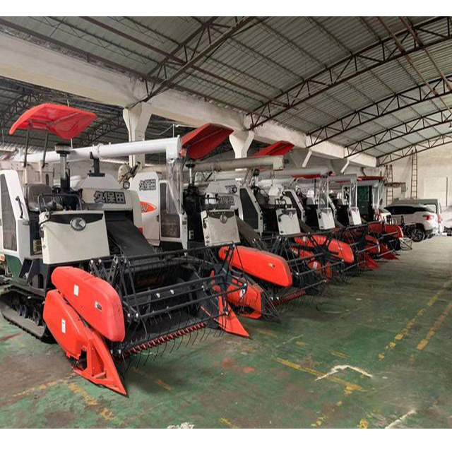 High Productivity Kubota Mini Rice Harvester For Paddy DC70 DC60 Pro688q Harvesting Machine Agricultural Machinery On Sale