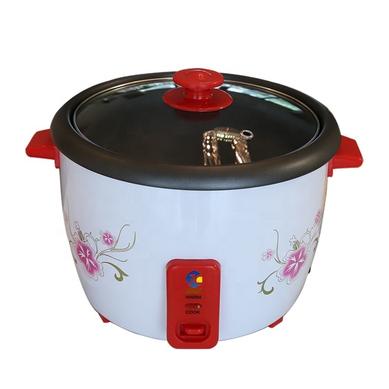 Low price durable pots quick cooking cylinder stainless steel inner pot 1.8 liter national rice cooker