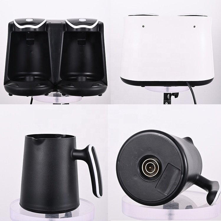 Plastic body electric 1200W 220V Turkish coffee Pot Espresso Portable Coffee Machine