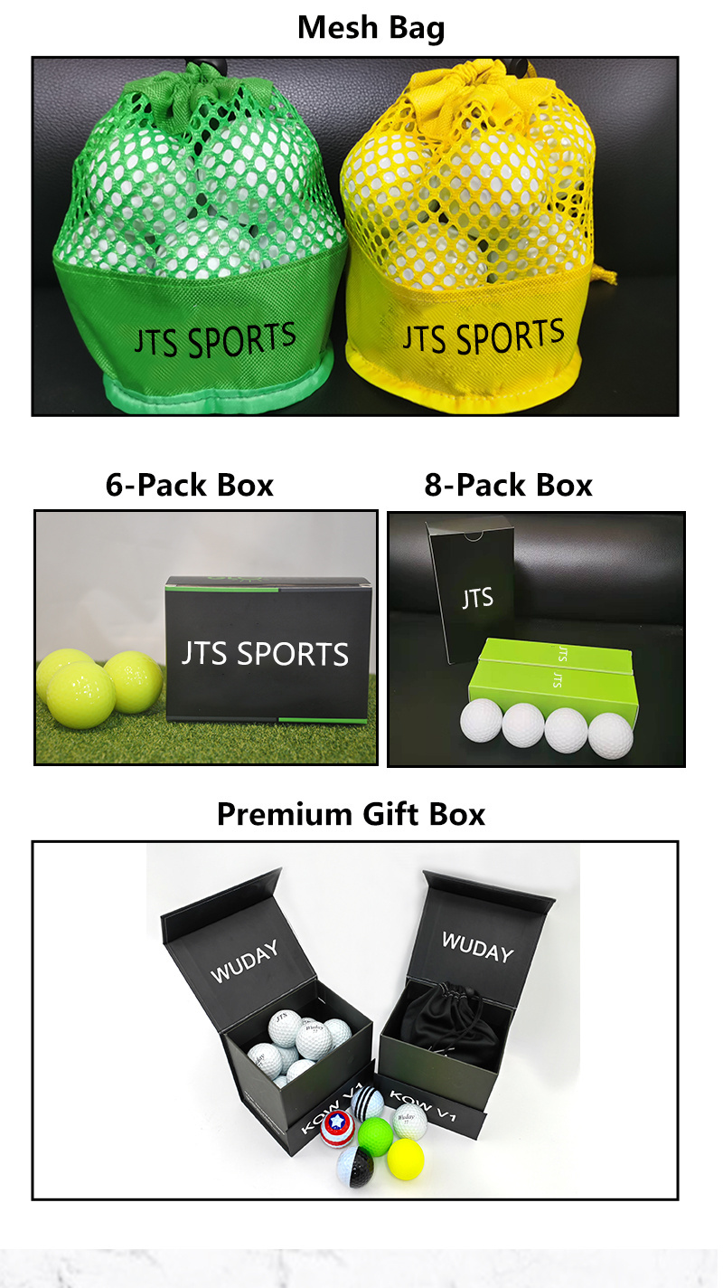 Quality Custom Box Package Long Distant Surlyn Golf Balls