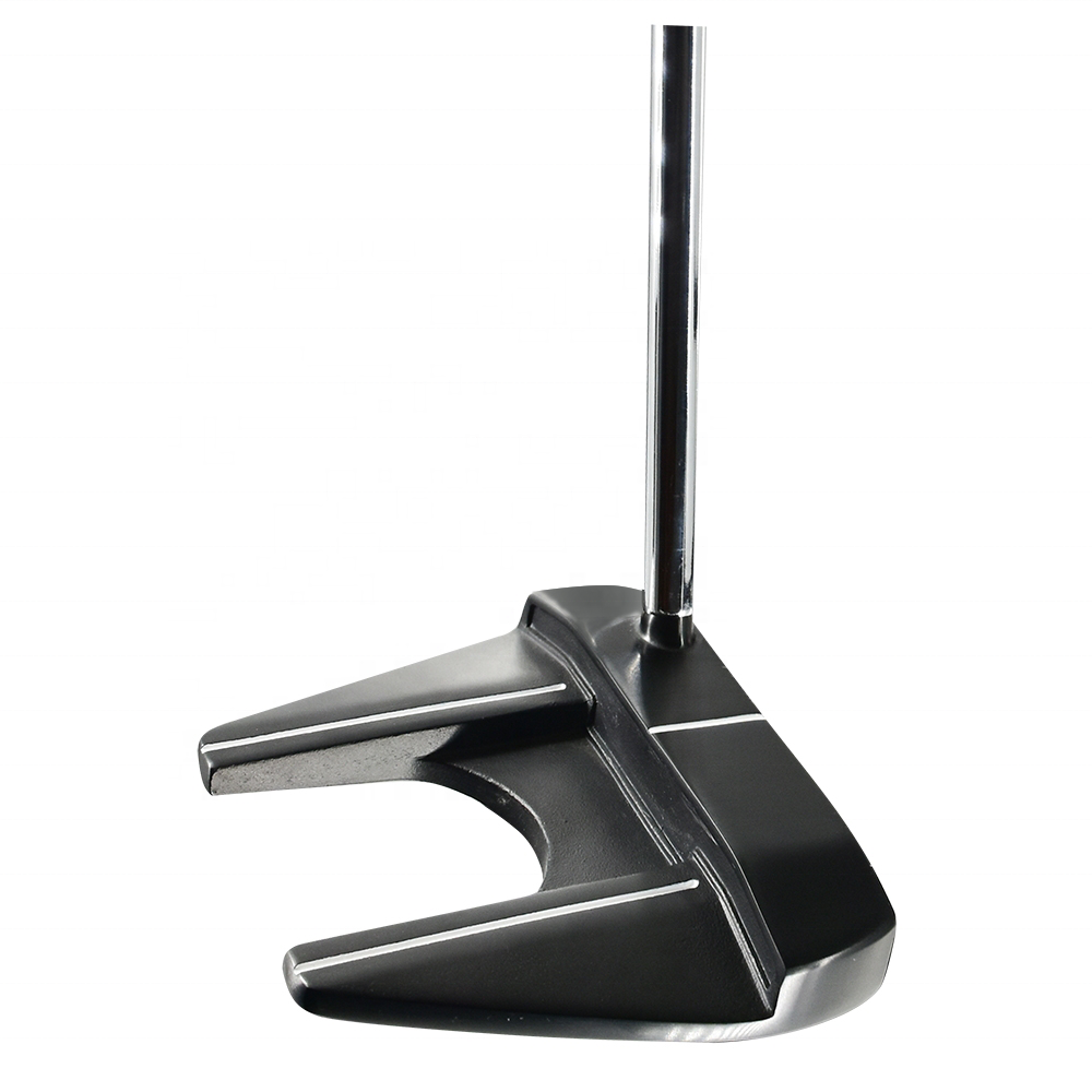 High Quality Golf Club Black Men's Custom Right Hand Mallet Golf Putter For Sale