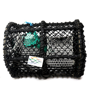 Factory-Sold Multifilament Lobster Pot Hauler Fish Net for Aquaculture Cage Trap Lobster Pots Double Knot Type PE Plastic