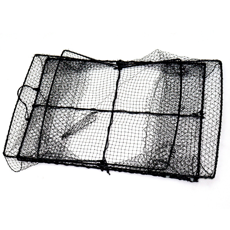 Hot-Product High quality Folding Collapsible Crawfish Crab Trap cage many sizes for sale