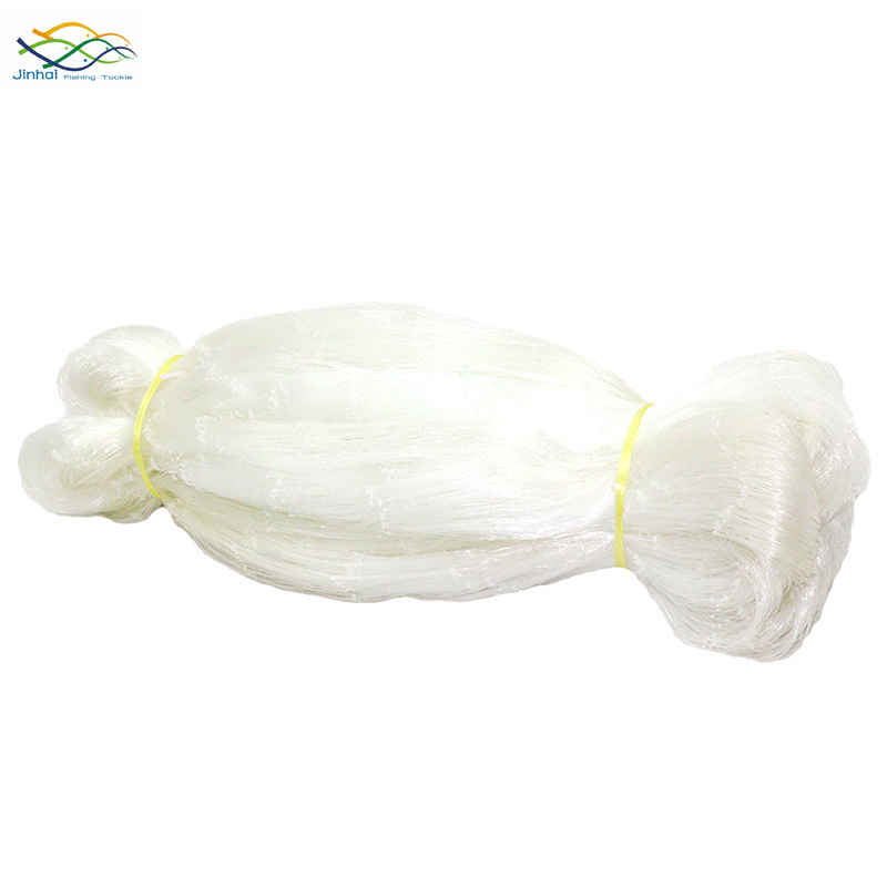 High Strength Nnylon Monofilament Fishing Net Nylon Type Trawl Fishing Netting, Shrimp Trawl Net China Factory Price White 1-3m