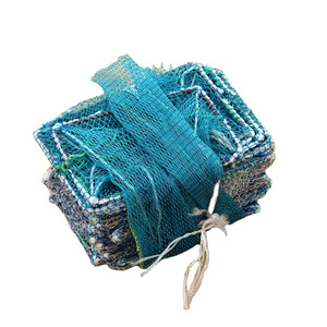 Dragon bubu Fishing net Long Fish Trap Crab Trap with Size 37 cm x 23 cm Frame Size x 9.5 M Length