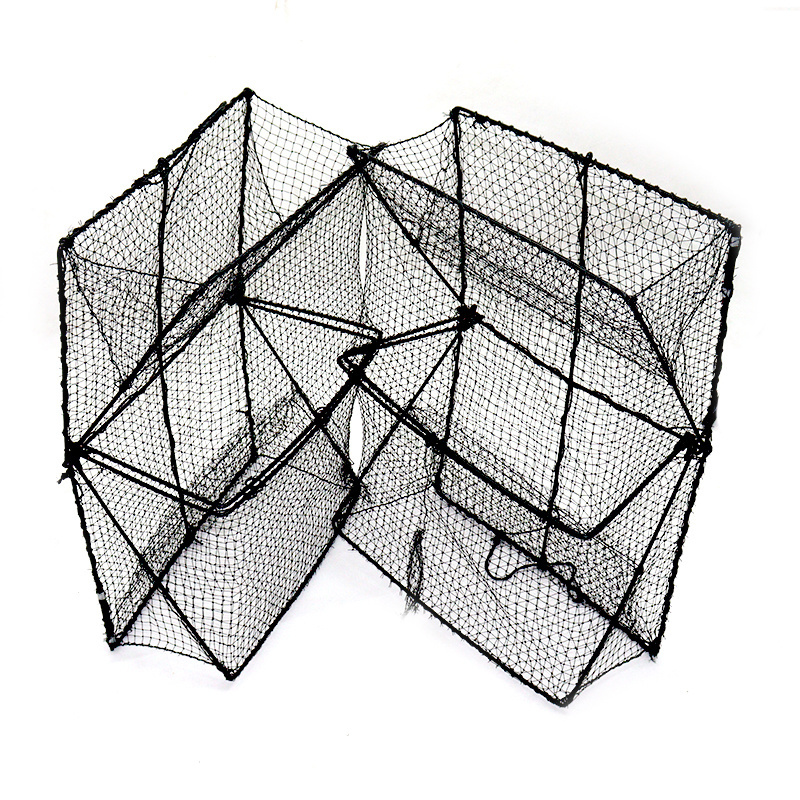 Hot-Product High quality Folding Collapsible Crawfish Crab Trap cage many sizes for sale