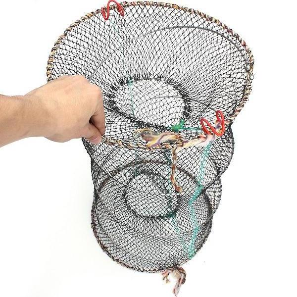 Wholesale Excellent aquaculture folding fishing crab/lobster/ Crayfish Fish Crawdad Shrimp Minnow Bait cage Trap octopus traps