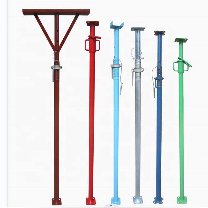 Factory Heavy Duty Steel Props Adjustable Steel Prop Jack for Construction Scaffolding