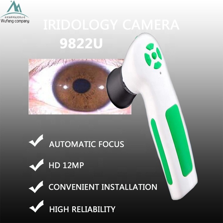 Original Iris Analyzer 12 Mp Digital Eye Testing Camera Health Analyzer With New Skin Analyser System