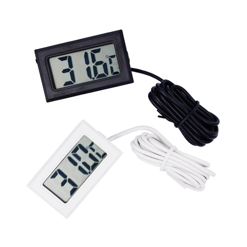 TPM-10 LCD Digital Thermometer Temperature Sensor Meter Detector Tester for Car Indoor Baby Bath Incubator