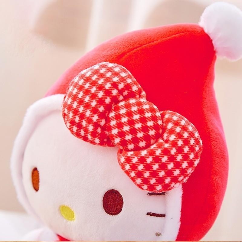 Hot Sales Japanese Cartoon Pink Hello KT Cat Plush Toy Deer Kitty Stuffed Animal Toys Kawaii Halo Cat Kids Toys