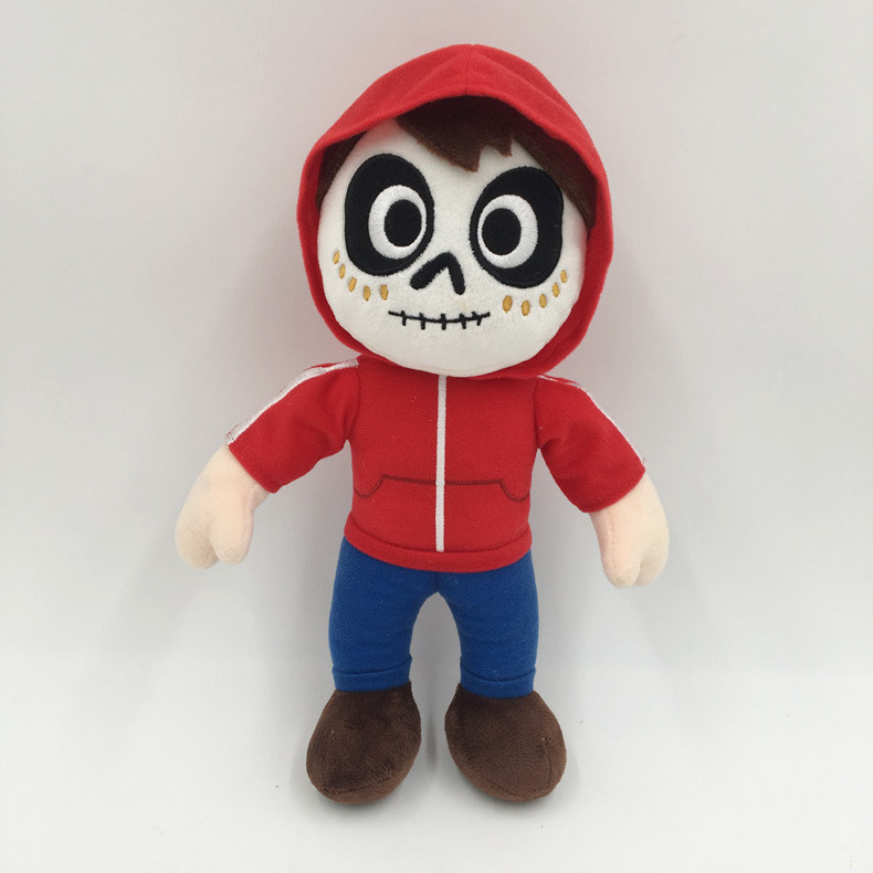 High Quality Skeleton Plush Dolls Anime Cartoon Coco Plush Toys Creative Halloween Plushies Lovely Plush Toys for Kids