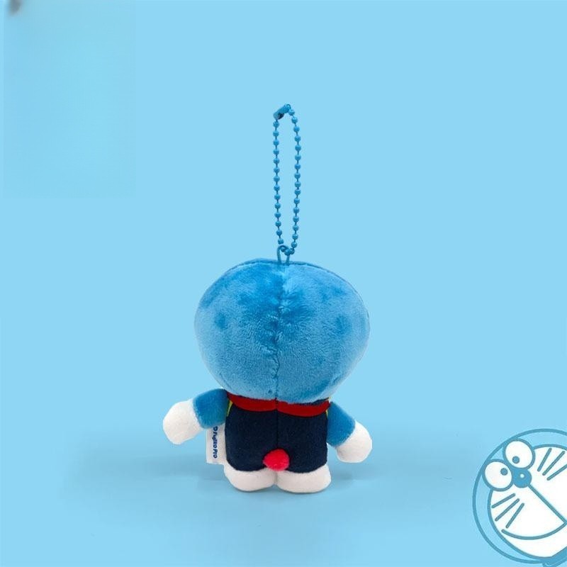 Top Selling Cartoon & Anime Peripherals Doraemon Doll Blue Fat Robotic Cat Stuffed Plush Toy Dangle Kids Bag Pendent