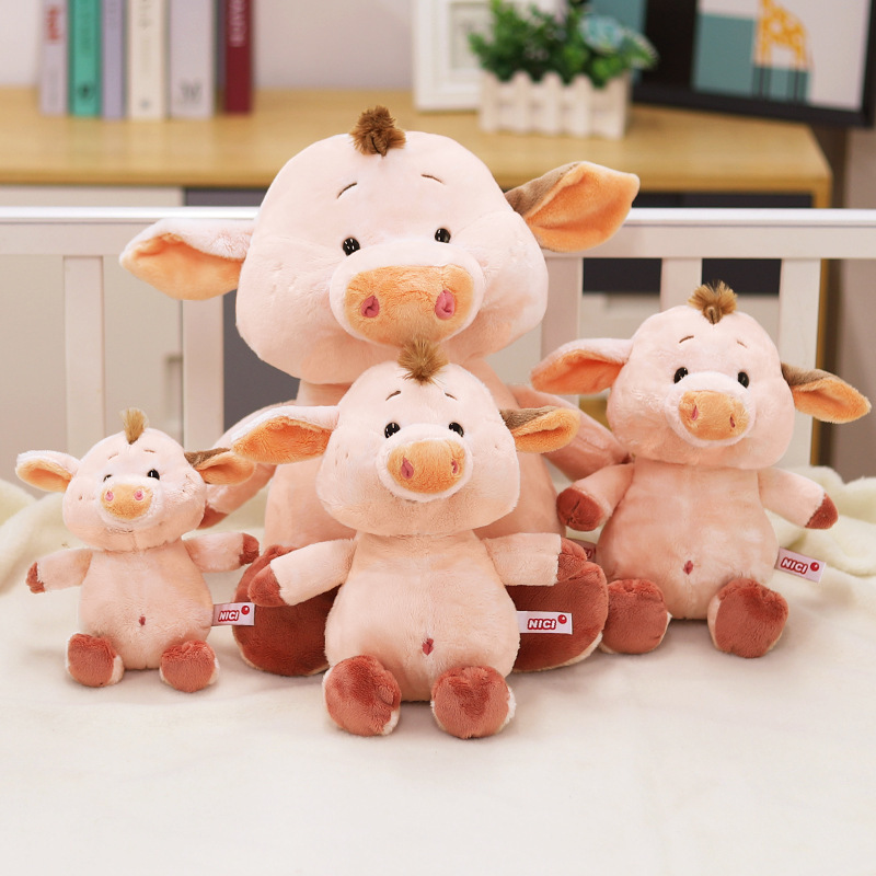 High Quality Stuffed Animal Toys Anime Cartoon Plush Pig Kawaii Pig Stuffed Toy Pink Pig Stuffed Plushied Toys Piglet Squishy