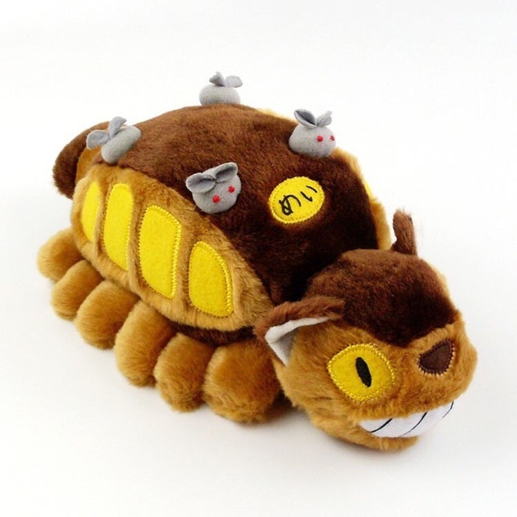 Best Selling Cartoon & Anime Peripherals Spirited Away Cat Bus Doll Plush Toys Cute Ragdoll Kids Birthday Gift Kids Sleeping Toy