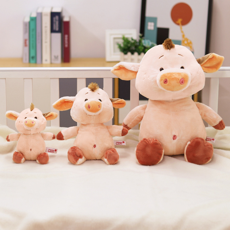 High Quality Stuffed Animal Toys Anime Cartoon Plush Pig Kawaii Pig Stuffed Toy Pink Pig Stuffed Plushied Toys Piglet Squishy