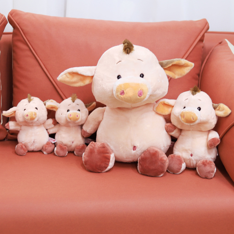 High Quality Stuffed Animal Toys Anime Cartoon Plush Pig Kawaii Pig Stuffed Toy Pink Pig Stuffed Plushied Toys Piglet Squishy