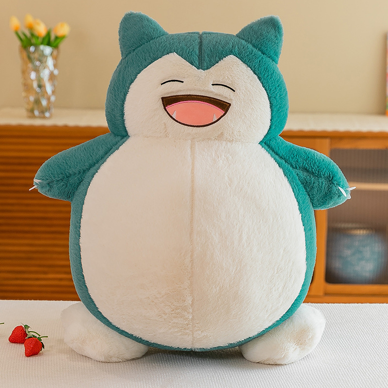 Factory Direct Sale Cartoon & Anime Peripherals Kids Sleeping Pillow Pokemoned Bikachu Psyduck Stuffed Plush Toy & Cushion