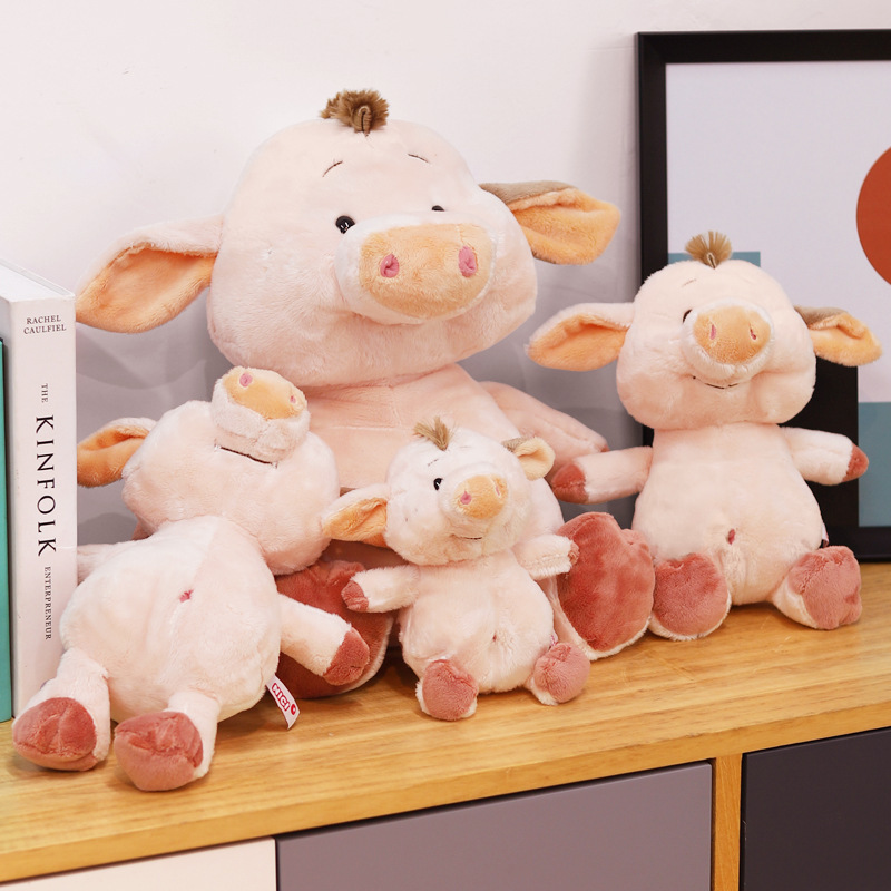 High Quality Stuffed Animal Toys Anime Cartoon Plush Pig Kawaii Pig Stuffed Toy Pink Pig Stuffed Plushied Toys Piglet Squishy