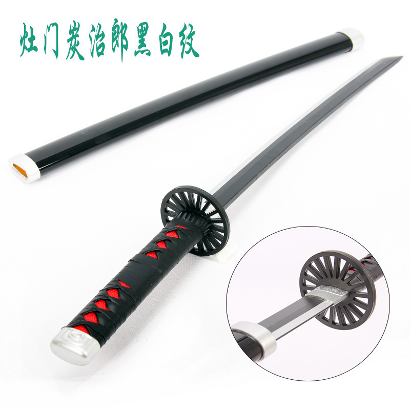 High Quality Demon Slayer Sword Katana Cosplay Weapon Prop Tanjiro Sanemi Zenitsu Anime Swords Toys for Kids