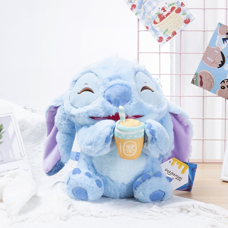 Top Selling Cartoon & Anime Stitch Plush Doll Toy Backpack Birthday Gift Student Plush Schoolbag Good Gift for Kids