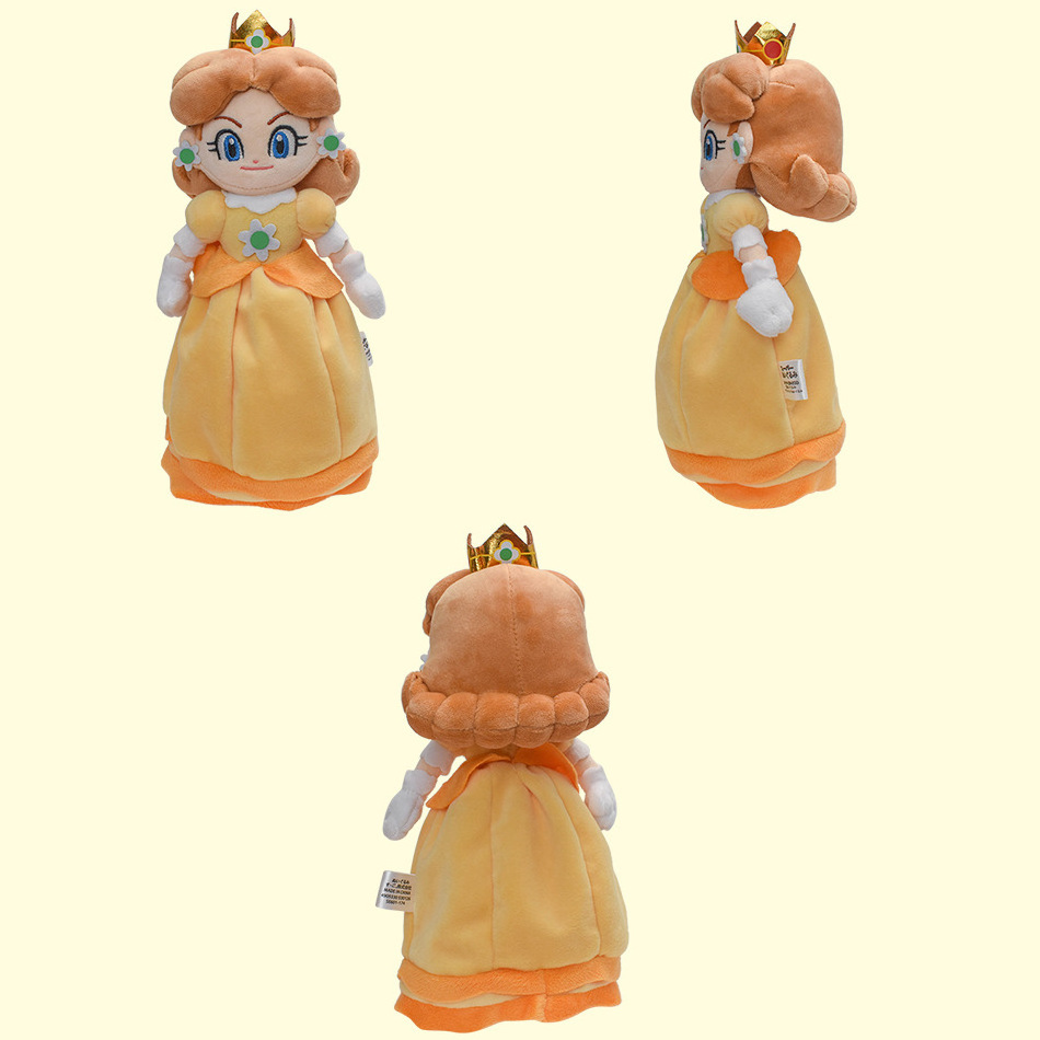 Hot Selling Super Mario Princess Plush Toy Pink Becki Yellow Daisyi Blue Princess Rogetta Stuffed Plush Game Toys