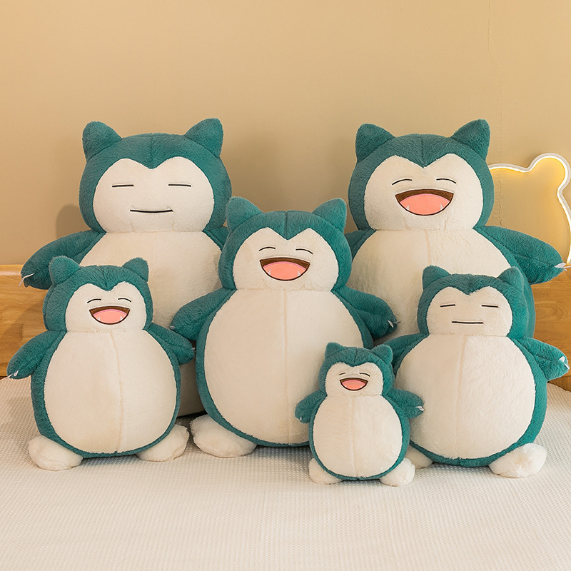 Factory Direct Sale Cartoon & Anime Peripherals Kids Sleeping Pillow Pokemoned Bikachu Psyduck Stuffed Plush Toy & Cushion