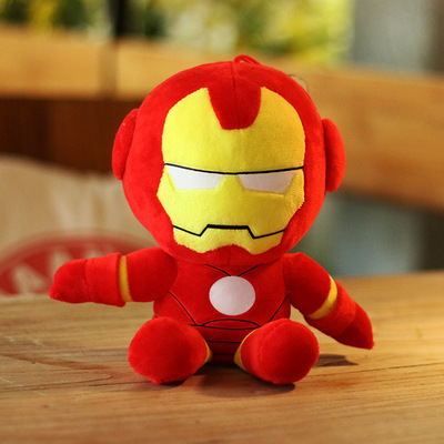 Wholesale Collection Anime America Captain Toy Soft Plush Stuffed Doll Spiderman Plush Toy Supered Hero Plush Toys