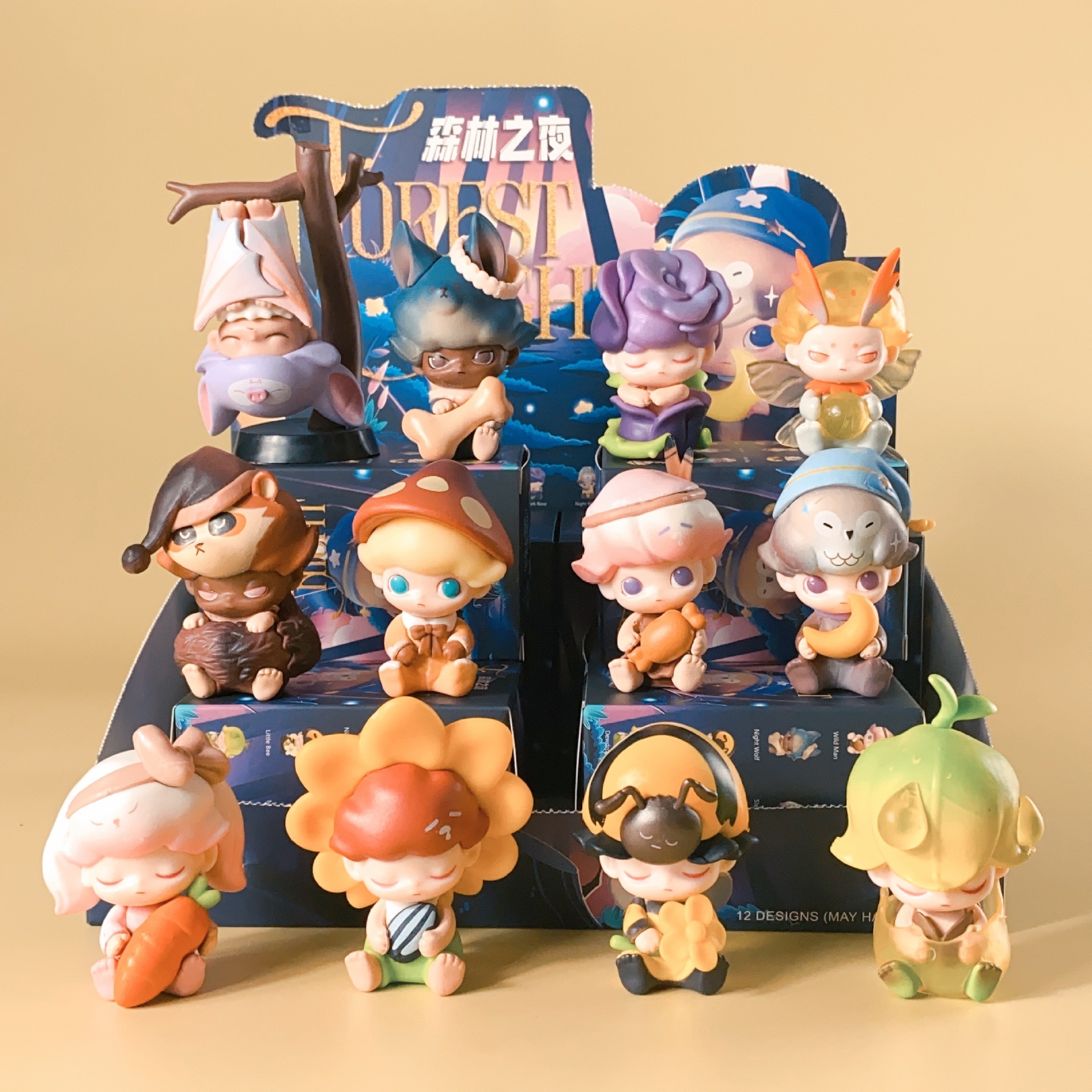 FC Cartoon Anime Blind Box Kulomi Gachapon Machine Doll Pokemoned Constellation Figure Toys PVC Ornament