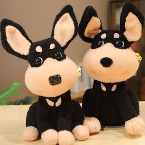 New High Quality Black Yellow Bee Dog Electric Plush Toys Kawaii Simulated Dog Toy Barking and Singing Puppy Christmas Dog Gift