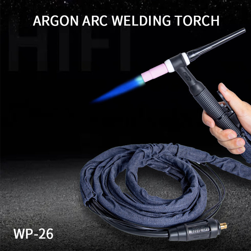 TIG Welding Machine Parts TIG26 Argon Arc Welding Torch WP-26 Air-Cooled Welder Gun 4M