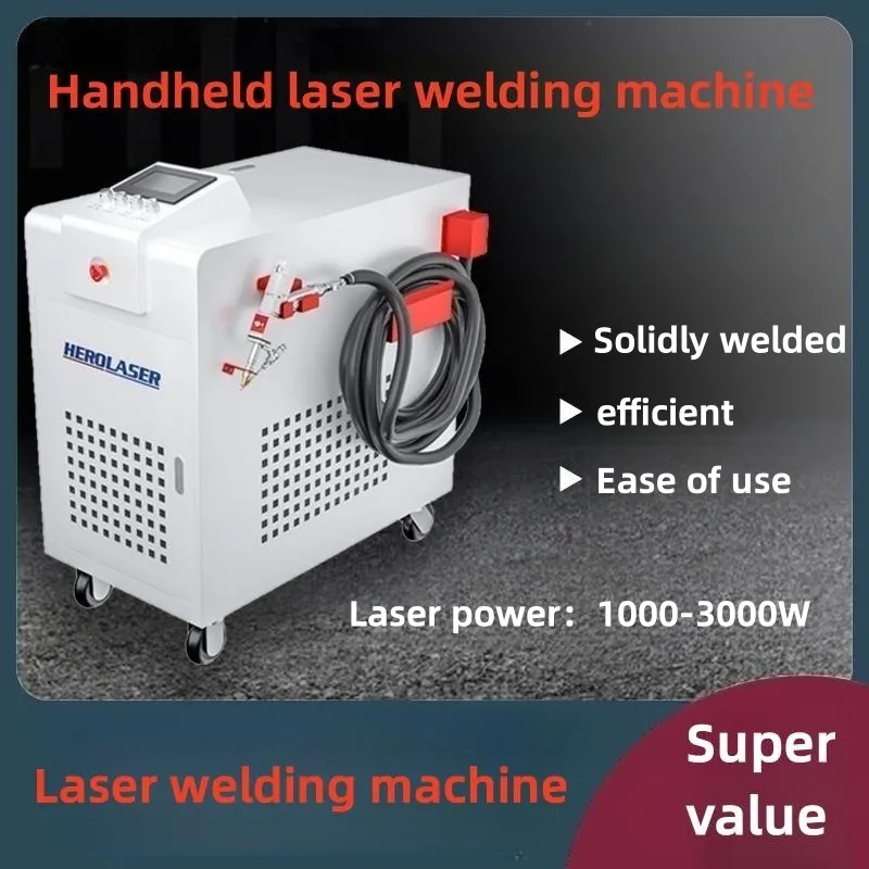 2023 Innovative Products Hand-Held Fiber Laser Welding Machine 1500w 2000w 3000w Water-Cooled Heavy Duty Laser Welder