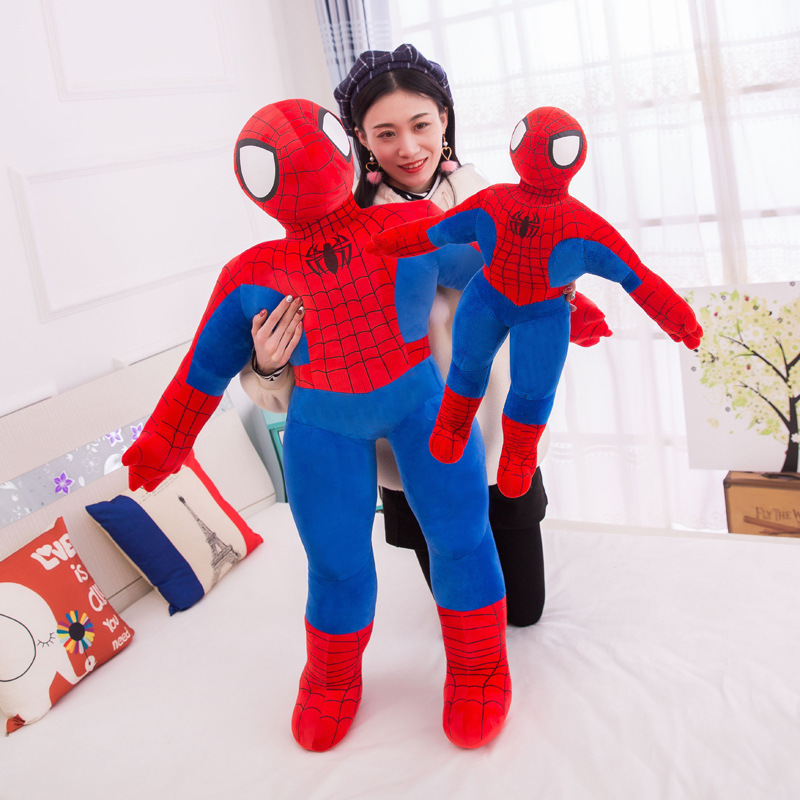 Wholesale Hot Spider Man Marvel Plush Toys Red Stuffed Plush SpiderMan Doll for Kids Stuffed Animal Plush Toys Christmas Gift