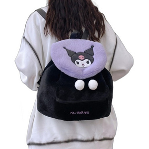 Top Selling Fashion Cute Cartoon Plush Shoulder Bag Kulomi Sanlio Melodi Doll Doll Shoulder Bag